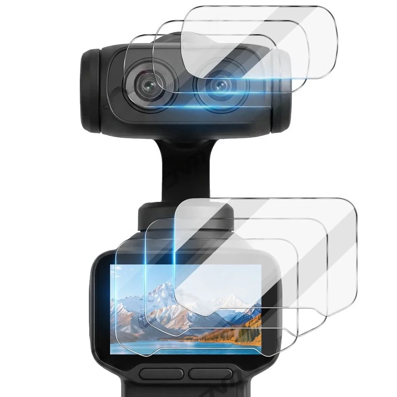 9H Tempered Glass Screen & Lens Protector for Insta360 Luna – Ultra Pro Gimbal Camera Accessories