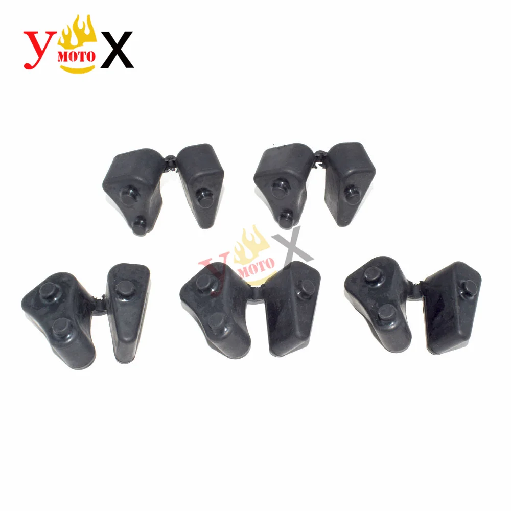 CB 1300 Motorcycle 5PCS Rear Wheel Axle Hub Cush Rubber Buffer Damper Sleeve Sprocket Shockproof Glue For Honda CB1300