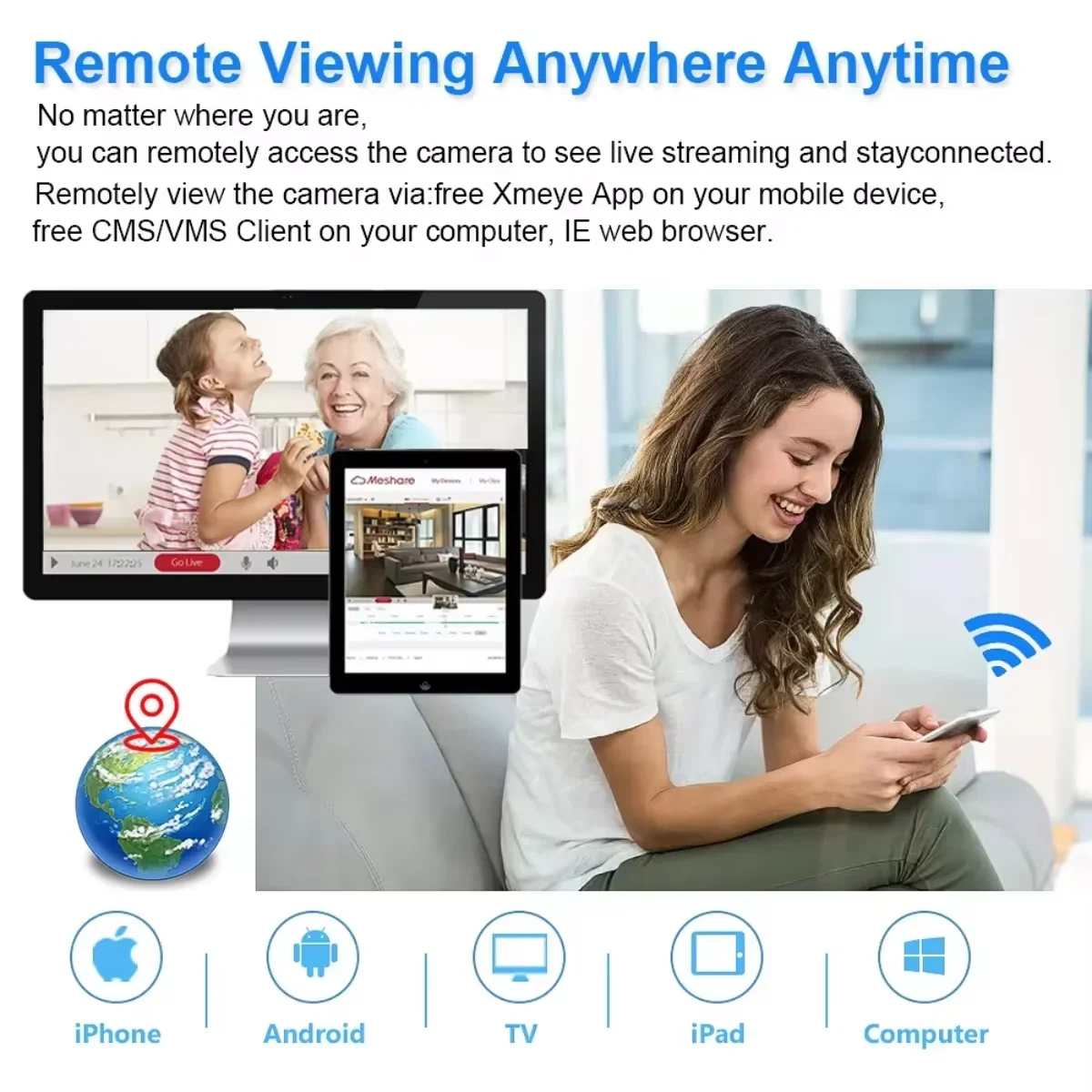 HKIXDISTE 4K 8MP DVR 4/8/16 Channels AHD CVI TVI CVBS IP Digital Video Recorder DVR Home Security Protection System Guard Live