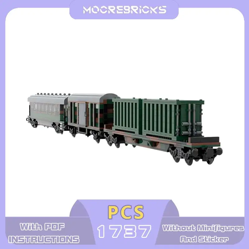 

City Railway Military Logistic logistics Transportation Team Train Building Blocks Model Assembly Locomotives Bricks Toy Gifts