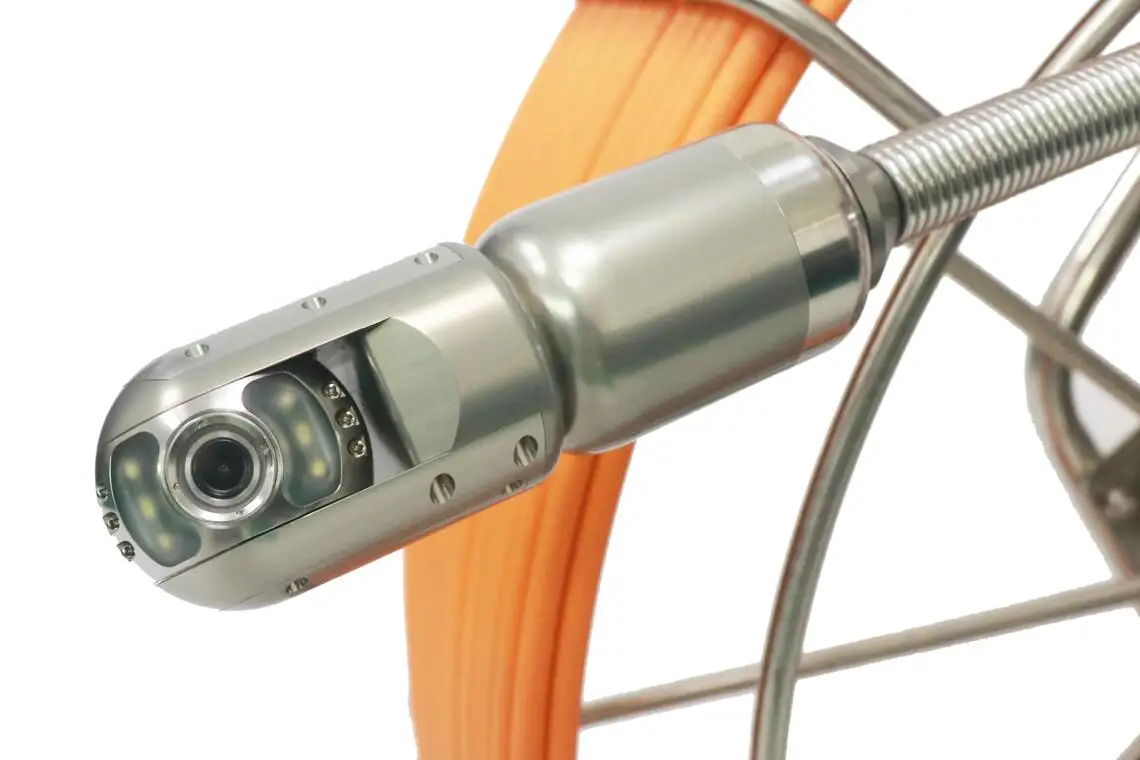 Factory Sale Automatic Robotic Pipe Inspection Camera Crawler Robot Use For 200mm To 3000mm