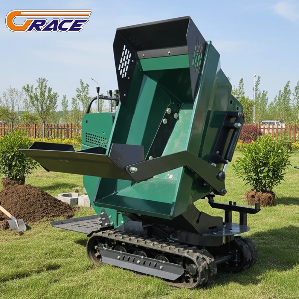 맞춤형 미니 덤퍼 트럭 고품질 800kg 소형 크롤러 덤퍼 유로 5 EPA 빠른 배송 공장 맞춤 판매