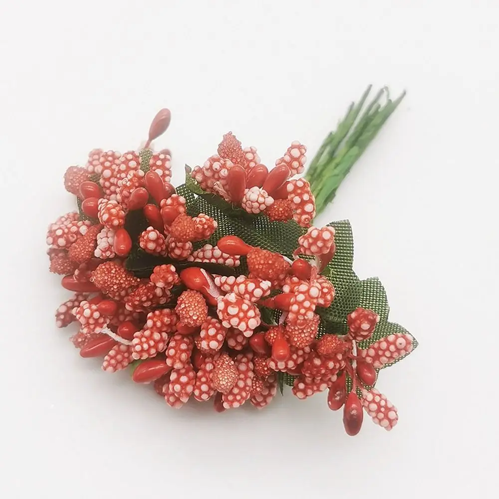 

Wreath Wire Stem Wedding Decoration Marriage Box DIY Berries Stamen Artificial Flower Fake Flower Home Decor