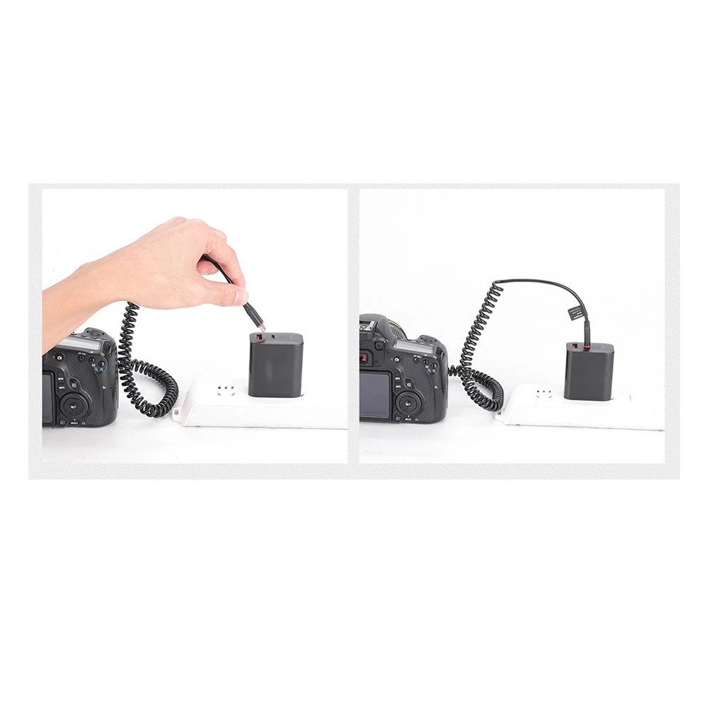 Type-C LP E6N E6 ACK-E6 DR-E6แบตเตอรี่เลียนแบบ & DC แบตสำรองสาย USB สำหรับ Canon EOS 6D 7D 60D 70D 80D 90D R R5 Mark R6 II