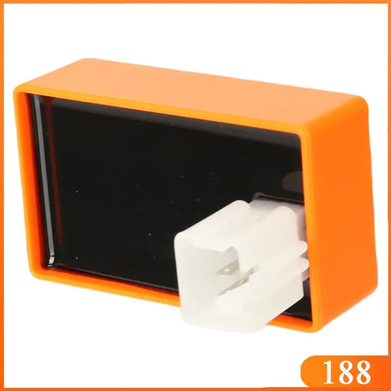 5-pin CDI igniter box 4-stroke AC retrofit orange replacement part, suitable for off-road vehicles
