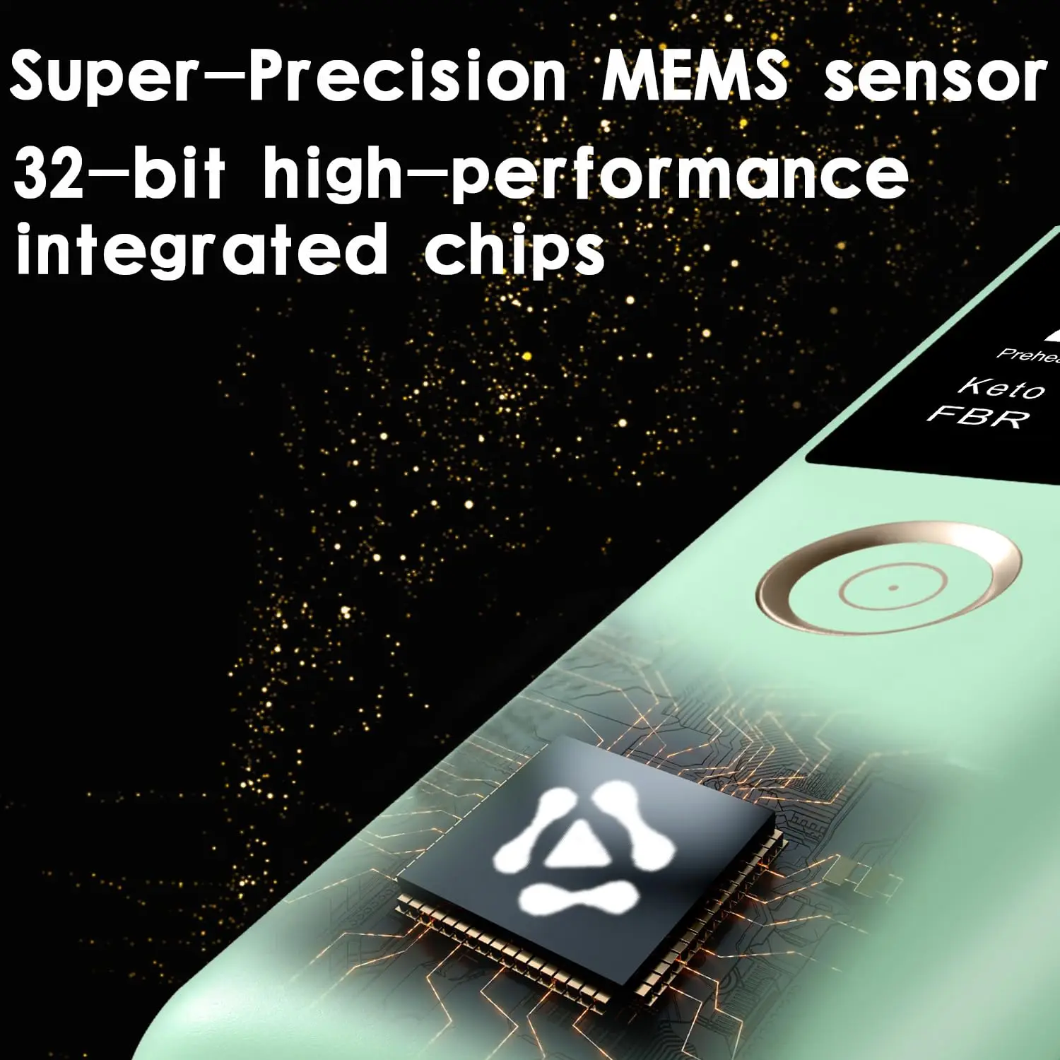 Portable Ketosis Breath Tester - Precise Ketone Breath Monitoring Analyzer for Keto Diet Tracking