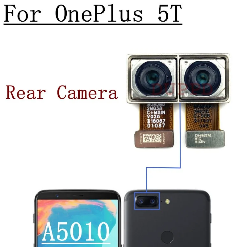 Rear Camera For OnePlus 1+ 7 7T Pro 6 6T 5 5T 3 3T Original Full Set Back Main Wide Camera Module Flex Spare Parts