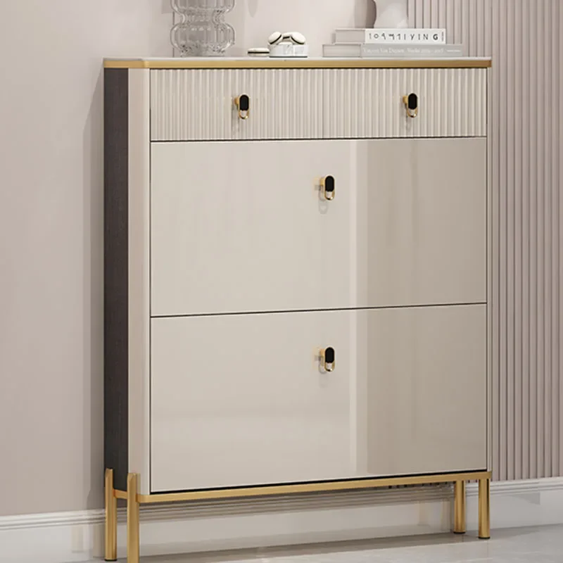 مدخل بوفيه خزائن الأحذية المدخل عرض الكلاسيكية عرض خزائن الأحذية رفوف أدراج أثاث Zapatera Organizador