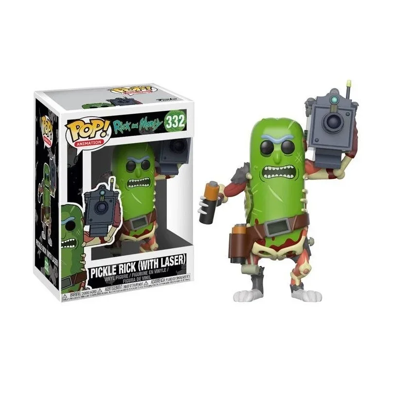 Funko Pop Rick Et Morty Season Vinyl Figure Model Rick 112# Pickle Rick with Laser 332# MR.MEESEEKS 174# Collectibles Gift Toys