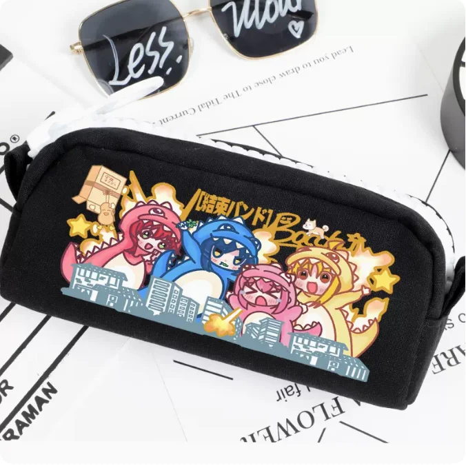 

Anime BOCCHI THE ROCK! Ryo Bocchi Pencil Case Oxford Canvas Storage Bag Pencil Box Pencilcase School Pen Bag 1557