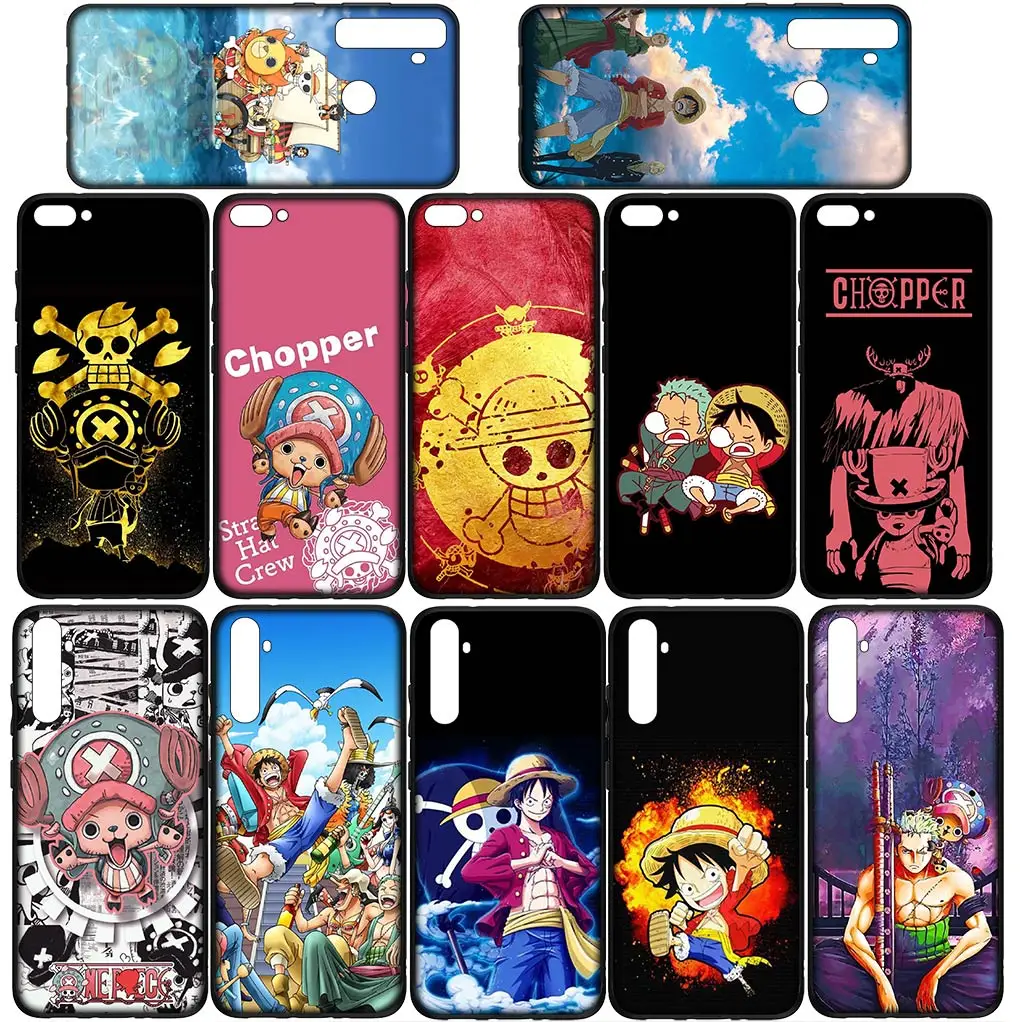 Tony Chopper One Luffys P-Pieces Cover Phone Case for Samsung Galaxy S24 S23 Fe Ultra Plus A05 A55 A35 A24 A25 A15 M55 Coque