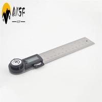 A15F-Digital Angle Finder Protractor Stainless Steel 7Inch 200Mm