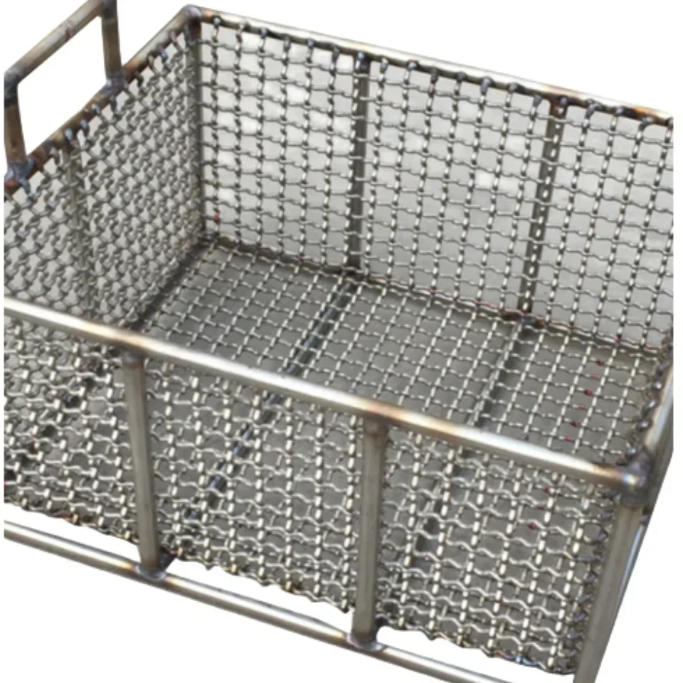 High-Temperature Furnace Above 1000 Degrees Electric Screen Boat 2520 Nickel Chromium Alloy Mesh 2080 Sintering Box