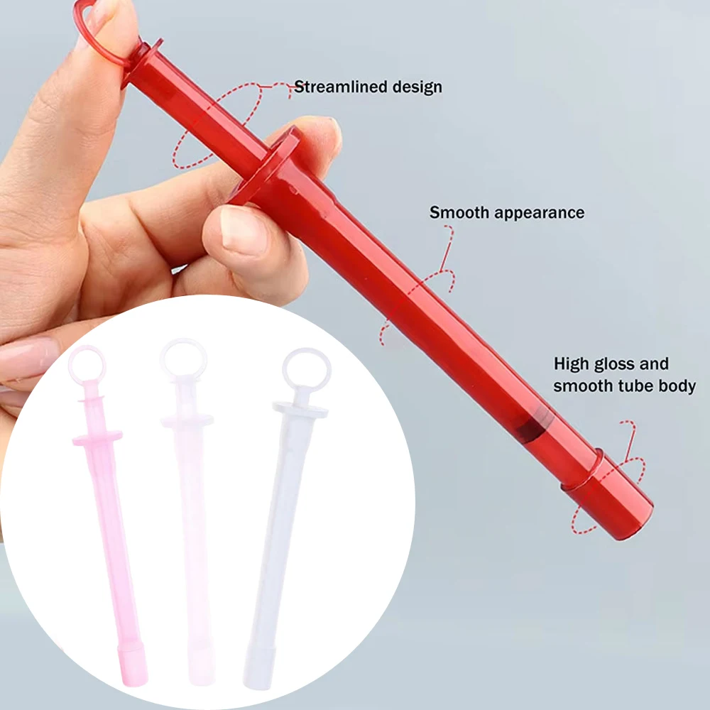 20Pcs Female Private Gel Tube Tool 5ml Vaginal Lubricant Injector Syringe Lube Anal Applicator Launcher Nasal Cavity