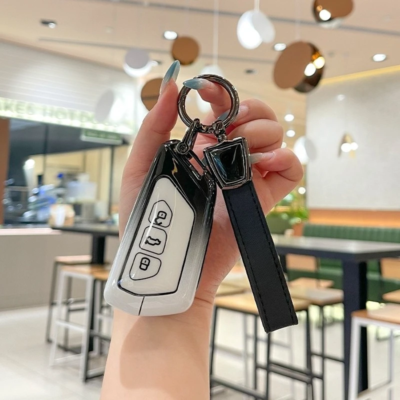 Zinc Alloy Key Cover Case for Volkswagen Tiguan/Santana/Sagitar/Lavida/Bora/Golf/Tayron/Magotan/Passat - Key Fob Shell