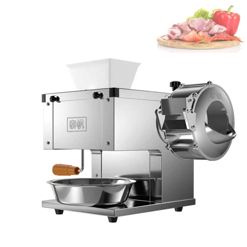 High Quality Electric Meat cutter Pork shredding and slicing machine Potato  Carrot Slicer And Shredding Machine