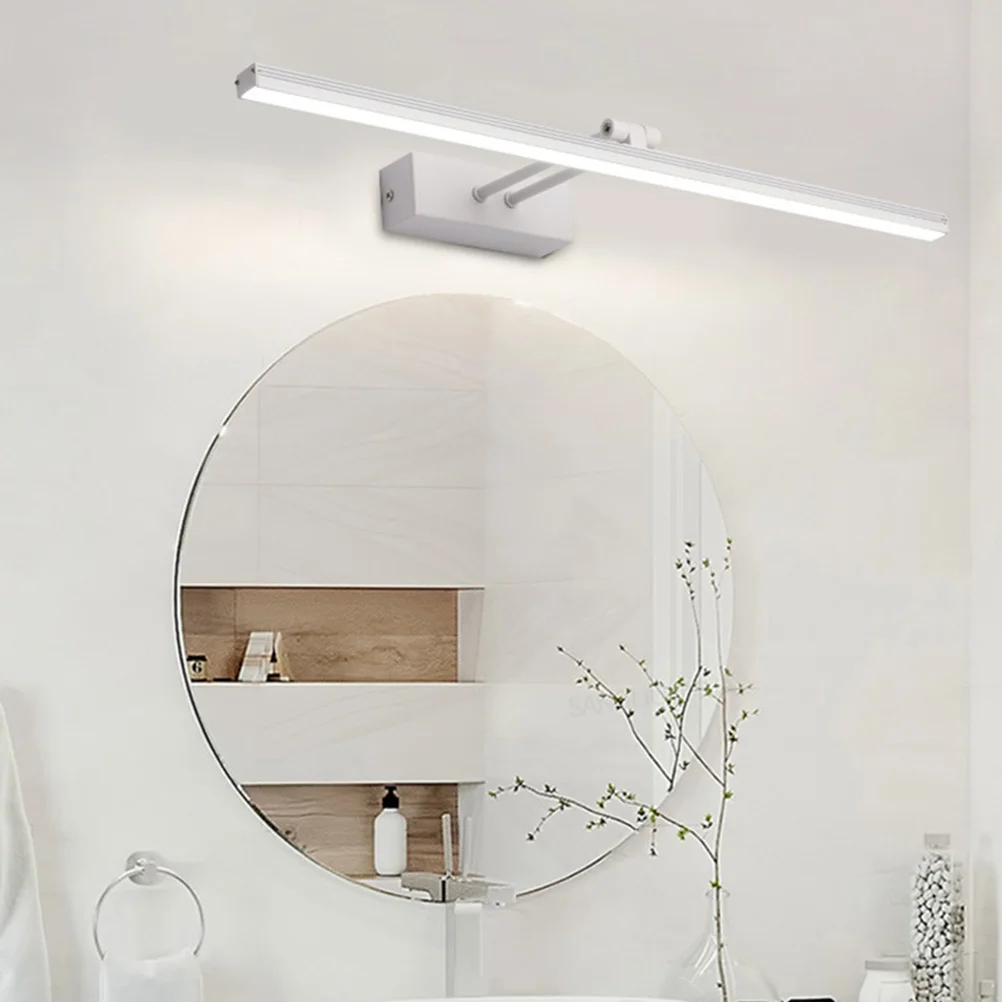 โคมไฟกระจก LED โคมไฟติดผนังห้องน้ำที่หรูหรา ปลอดภัยสำหรับตู้เสื้อผ้า ห้องโถง ห้องน้ำ โคมไฟติดผนังห้องน้ำ