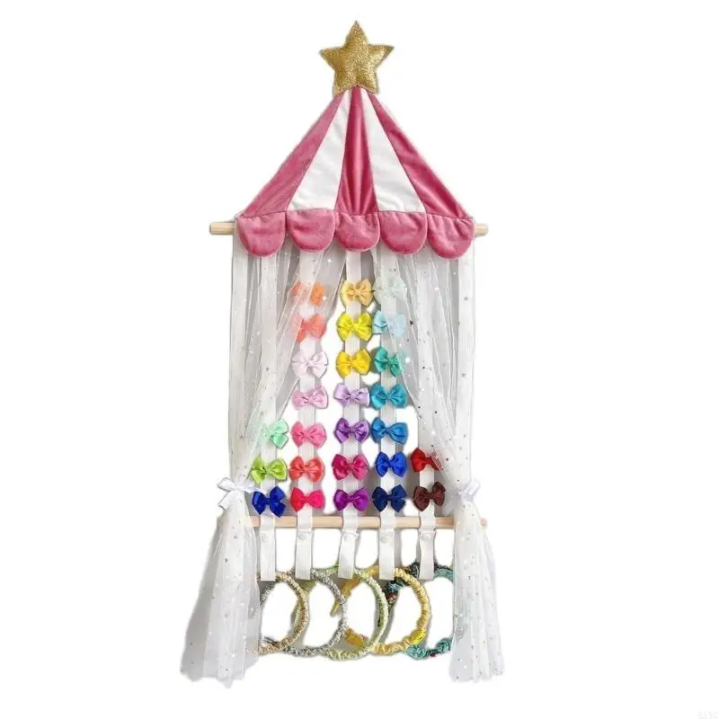 

A5YC Functional Headband Hanger Hair Accessories Hanging Shelf Keep Hairbands in Order & Easily Find the Perfect Accessory