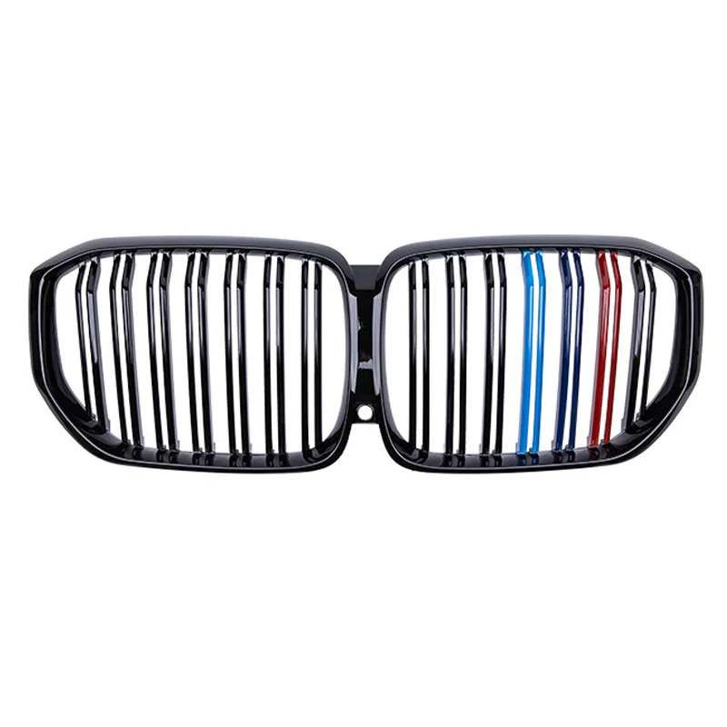 

Factory Direct Auto Spare Parts Glossy Black New X5 Series G05 Double Line Gloss BLACK M Color Car Front Grille