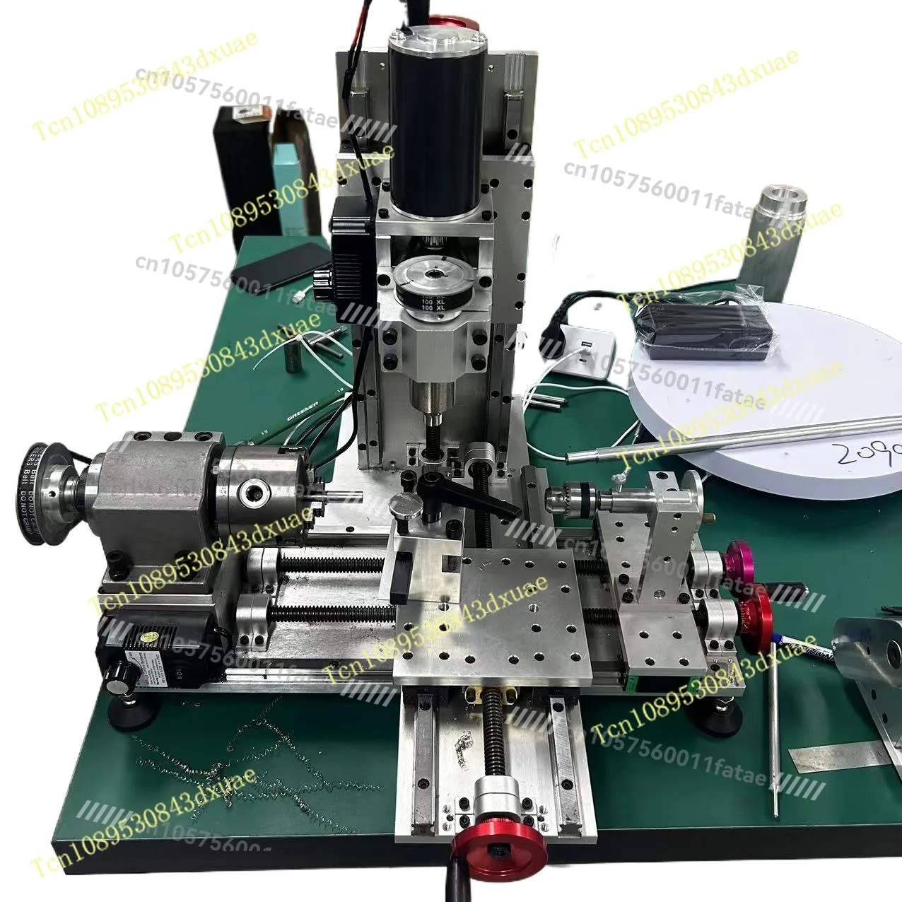 DIY Turning, Milling and Drilling Machine, Household Type Lathe, Milling Machine Drilling