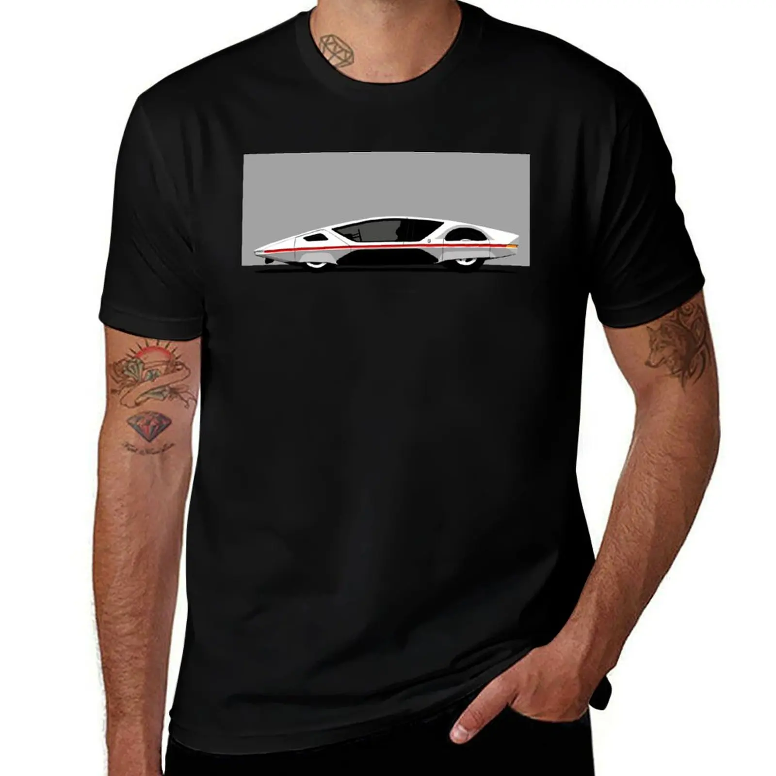 My drawing of the Module T-Shirt Vintage Style Printed Top T-Shirt