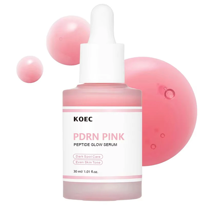 

Сыворотка для лица KOEC Rose PDRN 30 мл: Розовый пептид для сияния кожи, уход от пигментных пятен, улучшение тона, эластичность, разглаживание, укрепление, аденозин