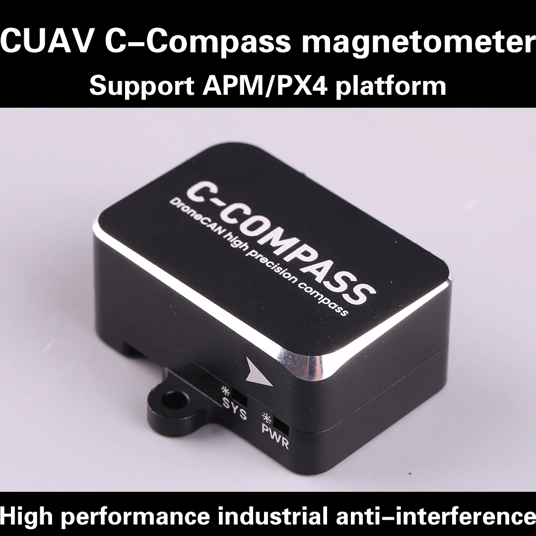 

CUAV New DroneCan High Precision RM3100 Magnetic C-Compass For Pixhawk And Autopilot