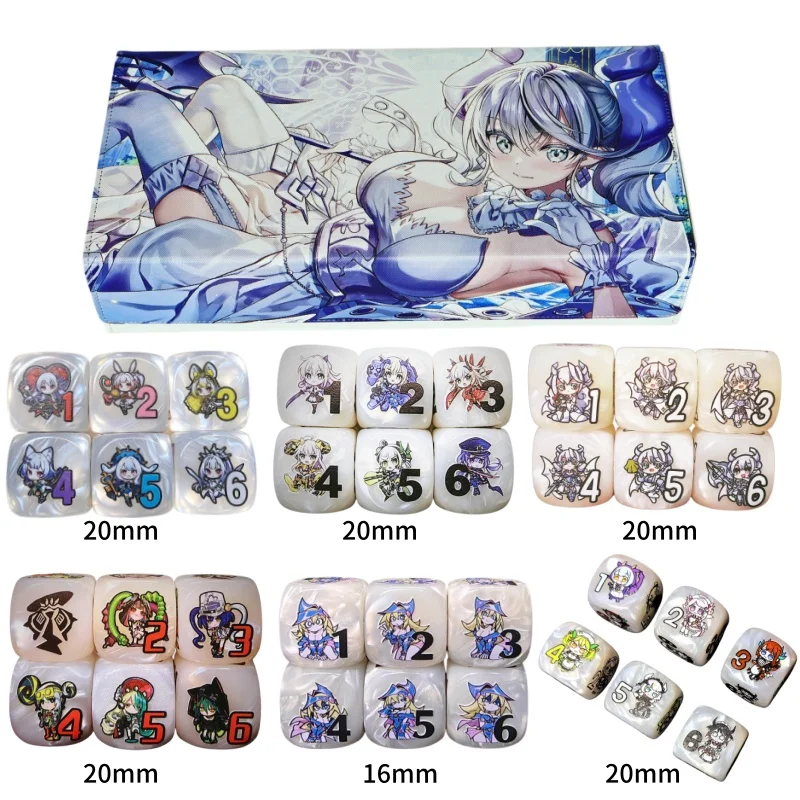 For Yu-Gi-Oh! Trading Card Game Dice Counter Storage Box Labrynth of The Silver Castle Pu Flip Damage Indicator Attack Card Box
