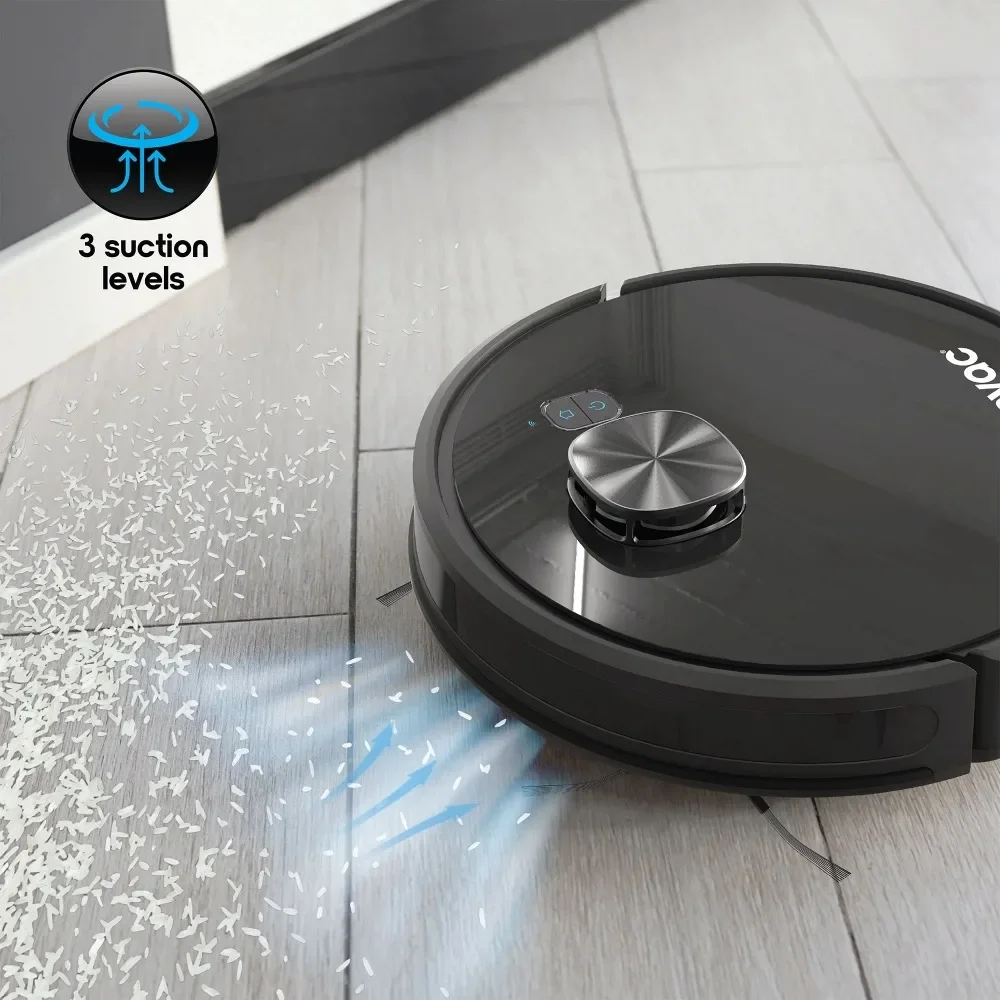 

OptiMax Robovac, робот-пылесос с лазерным картографированием и Wi-Fi, новый