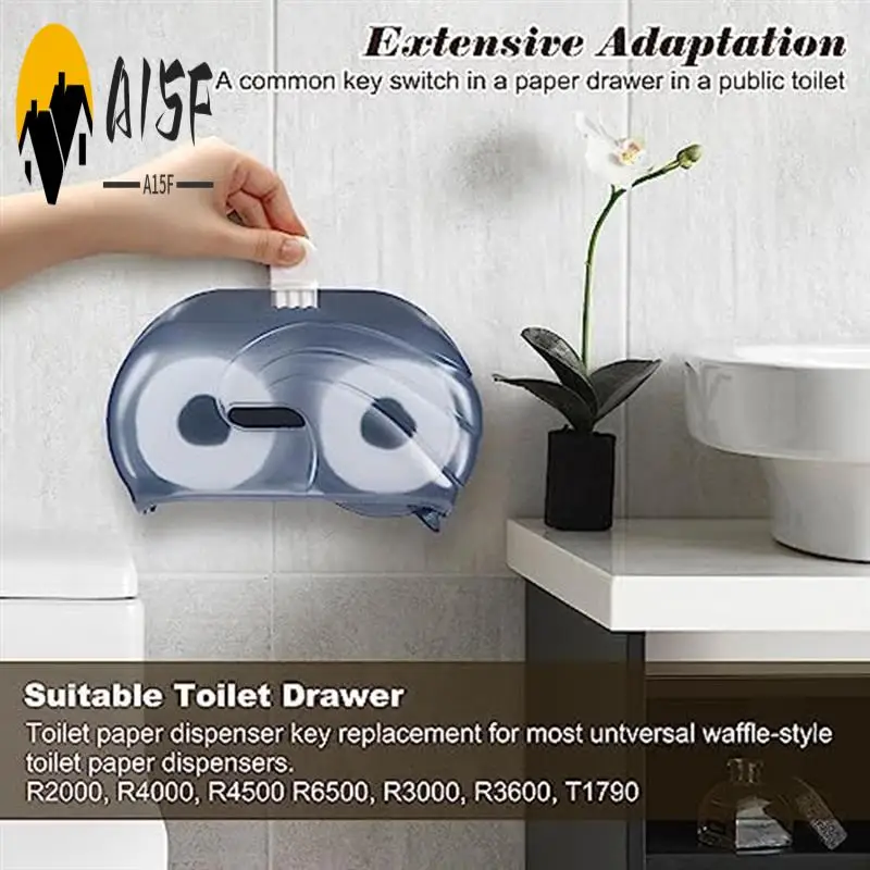 

A15F-Ключи-диспенсеры для салфеток, ключи-диспенсеры для туалетной бумаги, совместимые с диспенсерами для салфеток Pacific и туалетной бумаги Прочный