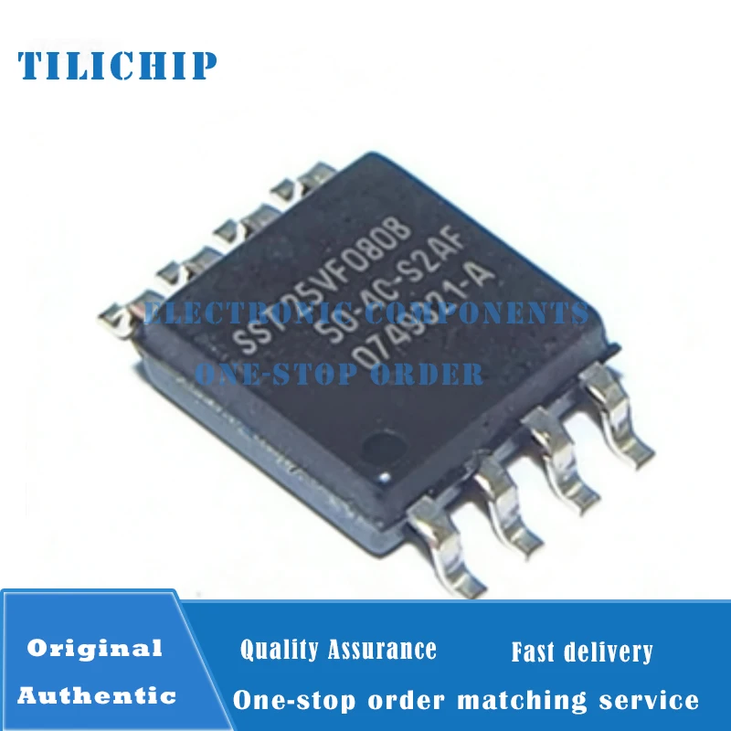 10Pcs SST25VF080B-5…