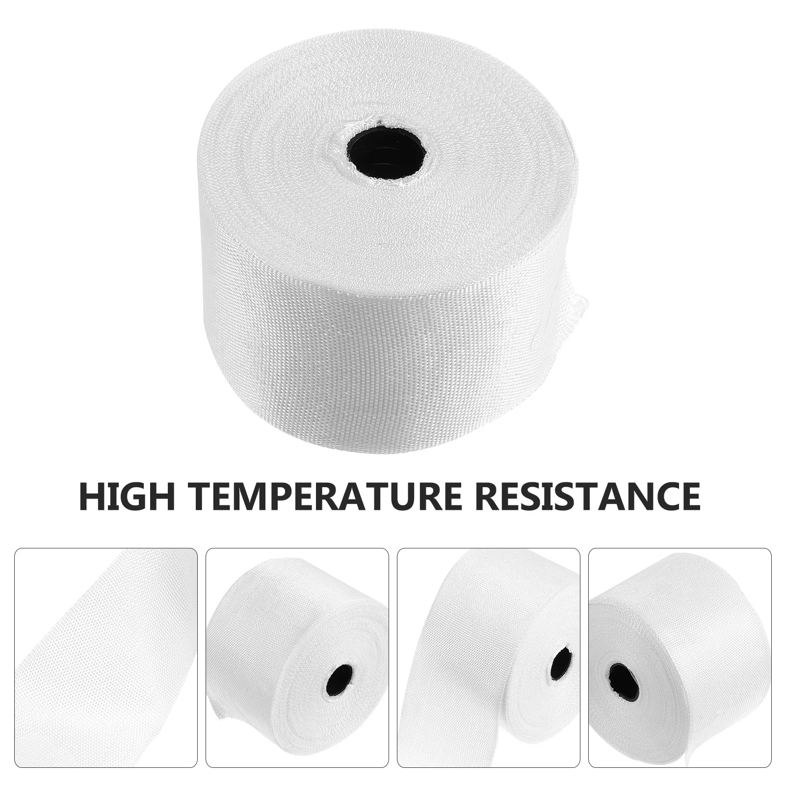

1 Roll Heat Resistant Fiberglass Cloth Tape 5cmx25m Electromagnetic Heater Repair Insulation Tape for Industrial Use DIY