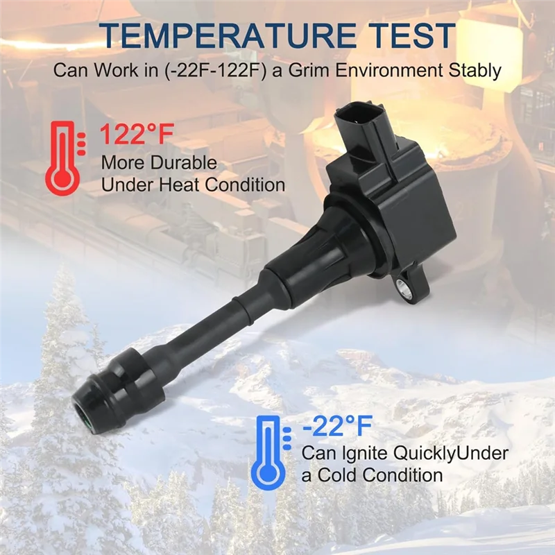 

New Ignition Coil For Nissan Altima Sentra X-Trail L4 2.5L Replaces 22448-8H315 22448-8H310 22448-8H300