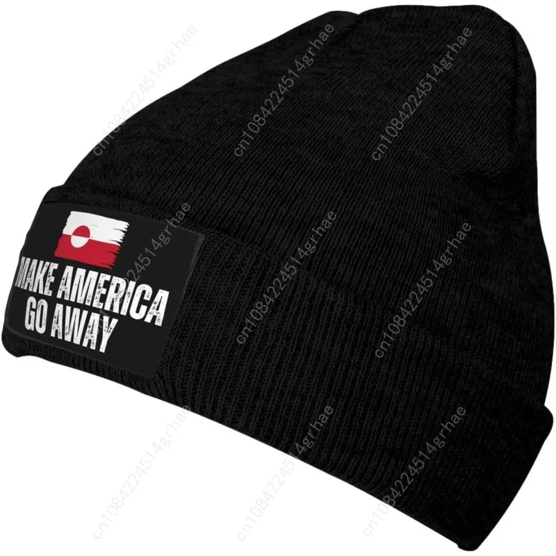 Make America Go Away Hats Greenland not for Sale Knit Cap Beanie Hats