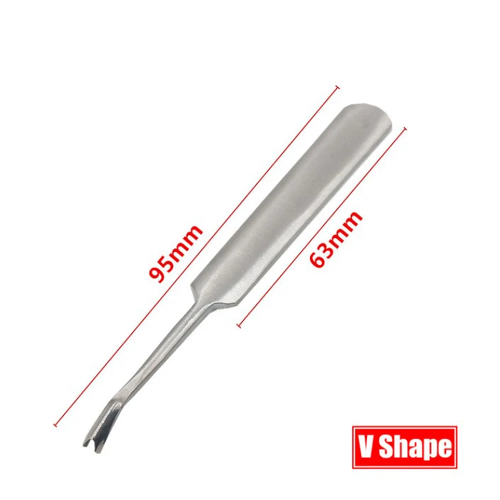 U/V Type Groover Tool Small Tool U/VStyle Accessories Anti-slip Beveler Parts Skiving Craft Groover Replacement