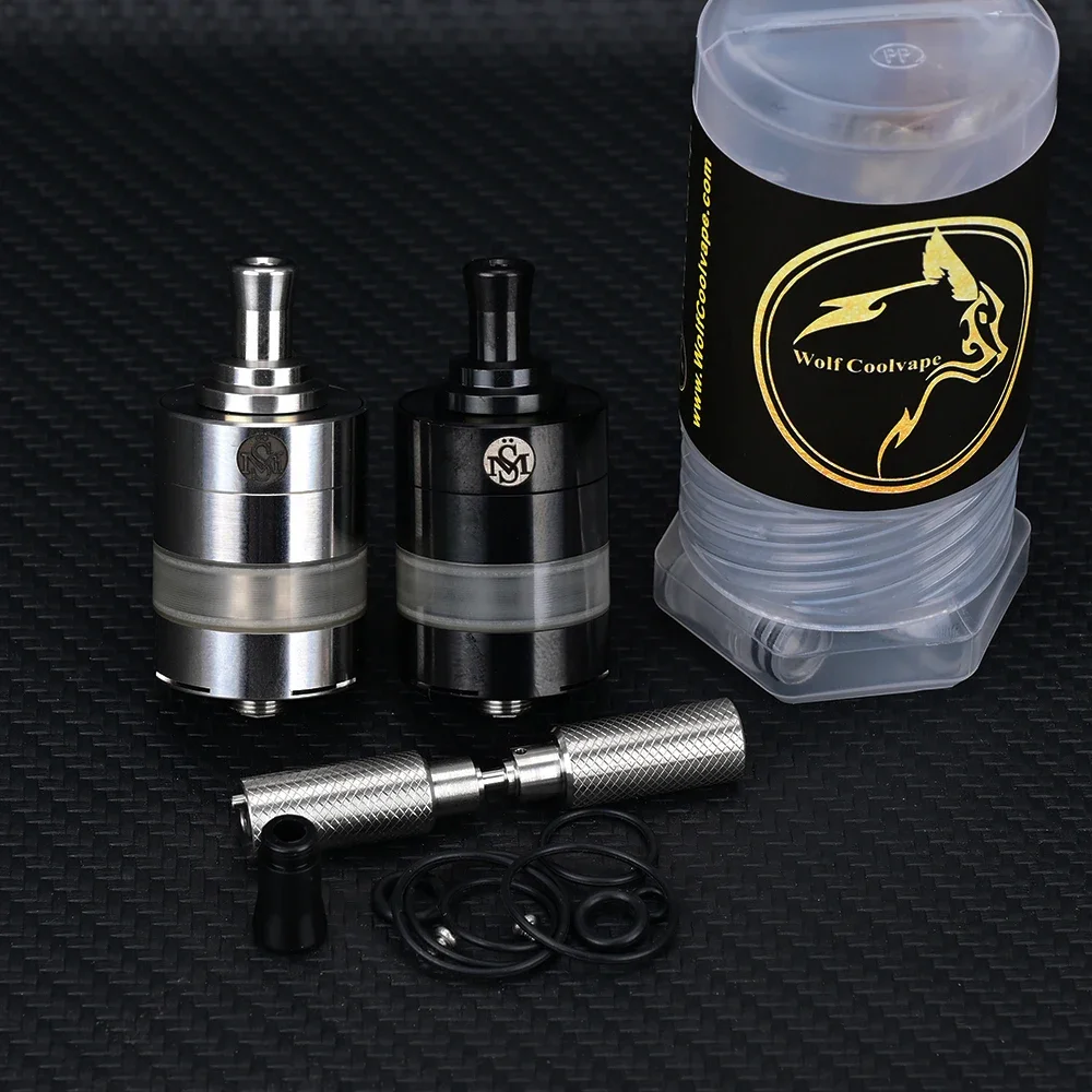 Kayfun X Mini RTA MTL Vape Tank 3.2ml 23mm رذاذ قابل لإعادة البناء لملحقات تعديل لفائف واحدة Vaping