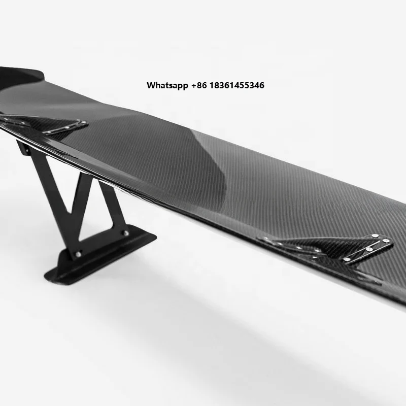 High Quality USA Warehouse Gallardo LP550 LP560 LP570 DMC Toro Style Dry Carbon Fiber Rear Spoiler