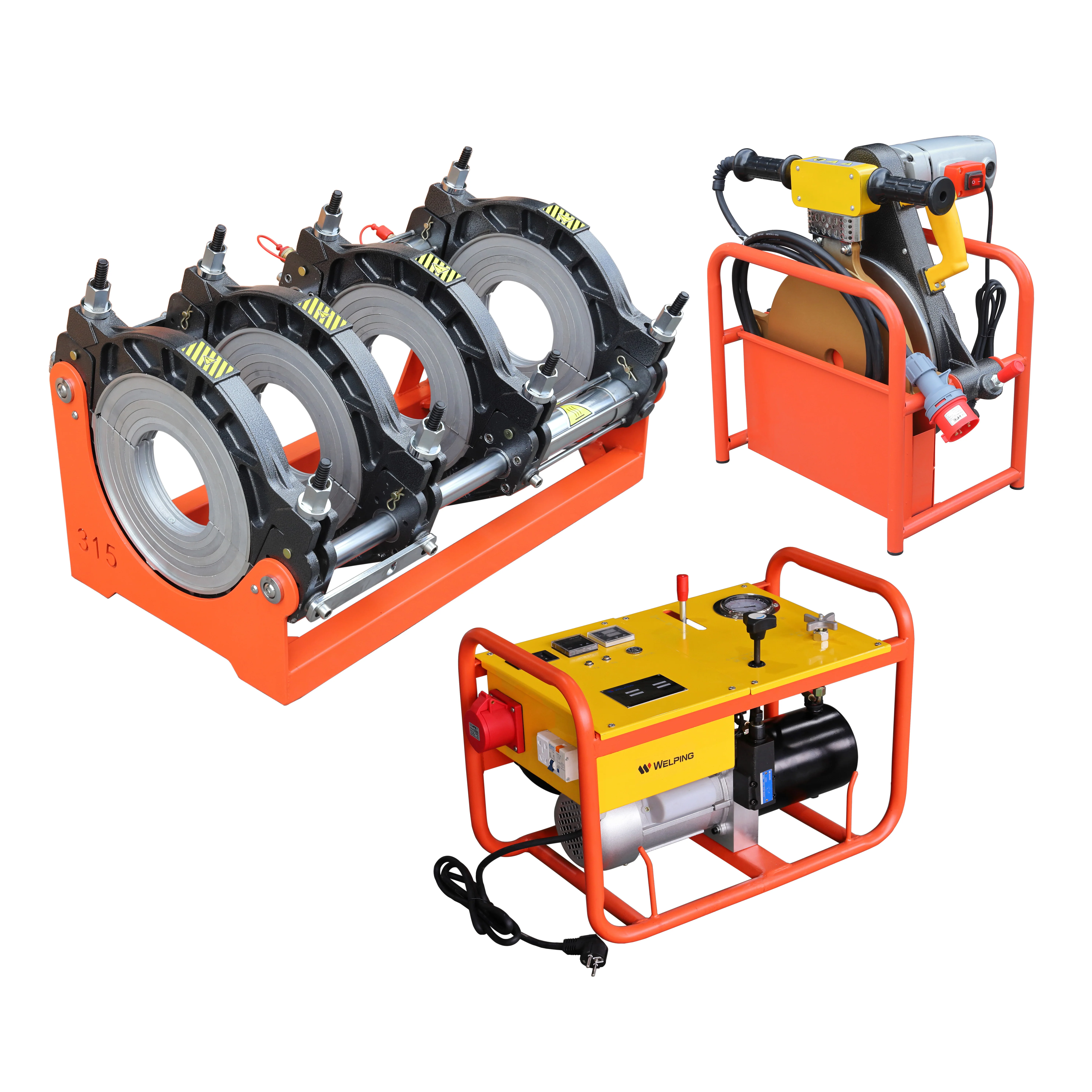 

Welping WP315B 315mm Hdpe Butt Welding Machine PE Pipe Fusion Welder Factory Price