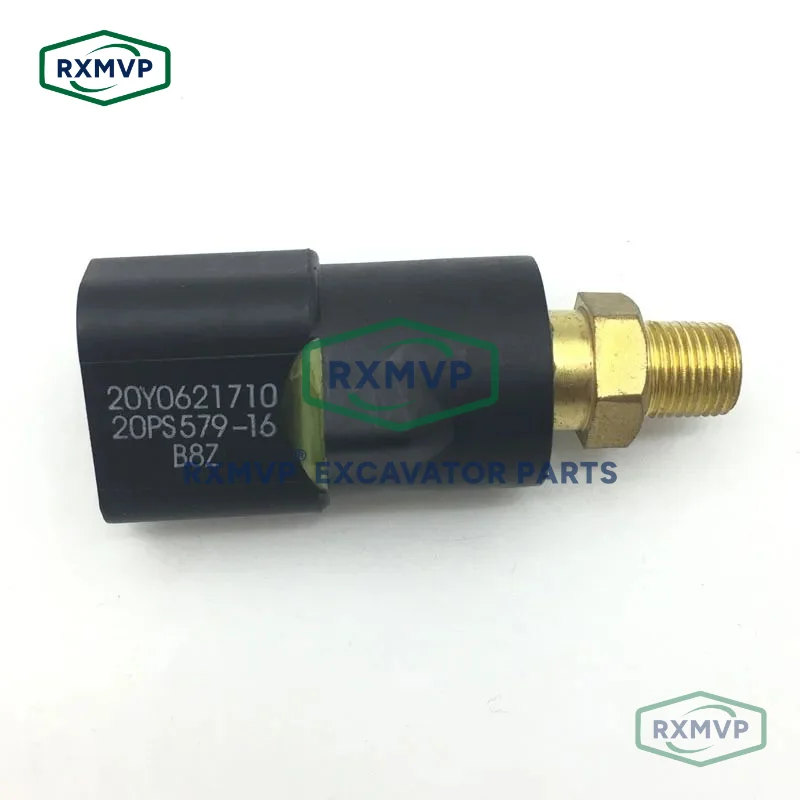 PC200-6 PC200-7 Pressure Sensor Switch PC200LC-8 Excavator Accessories 20Y0621710 20PS579-16 For Komatsu