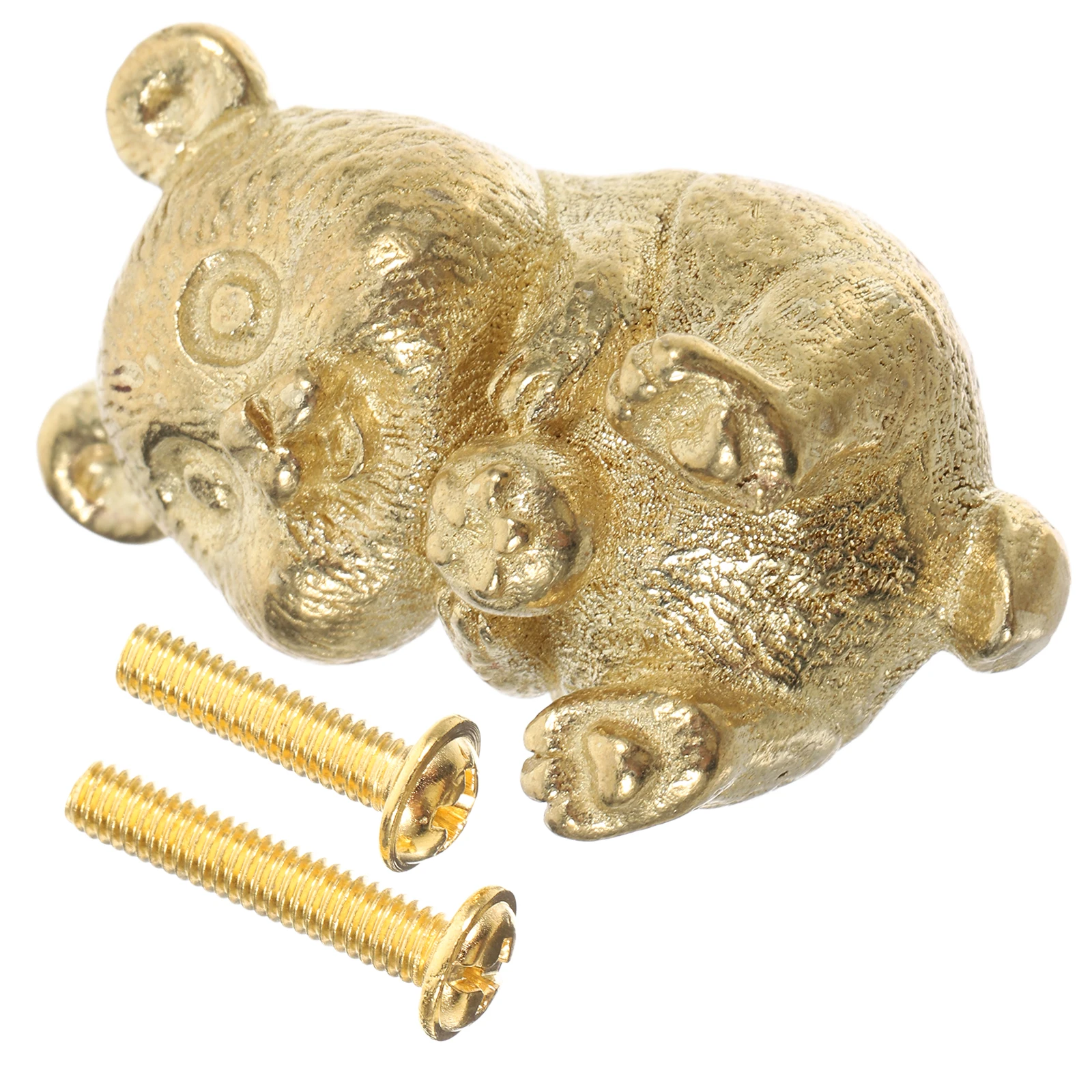 

Brass Panda Cabinet Door Handle Creative Drawer Pull Vintage Brass Knob for Kitchen Dresser Drawers Modern Cabinet Knobs