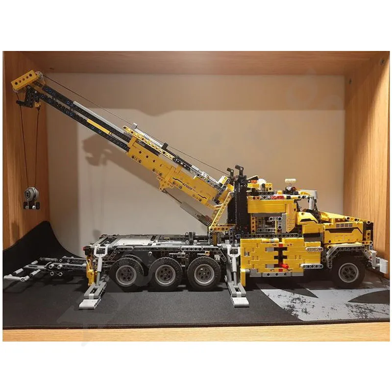 Large Rig Trailer MOC-103774 Classic Truck 2320 Pieces for 42009 Mobile Crane MK Building Blocks Kids Toys Gifts Birthday Gifts