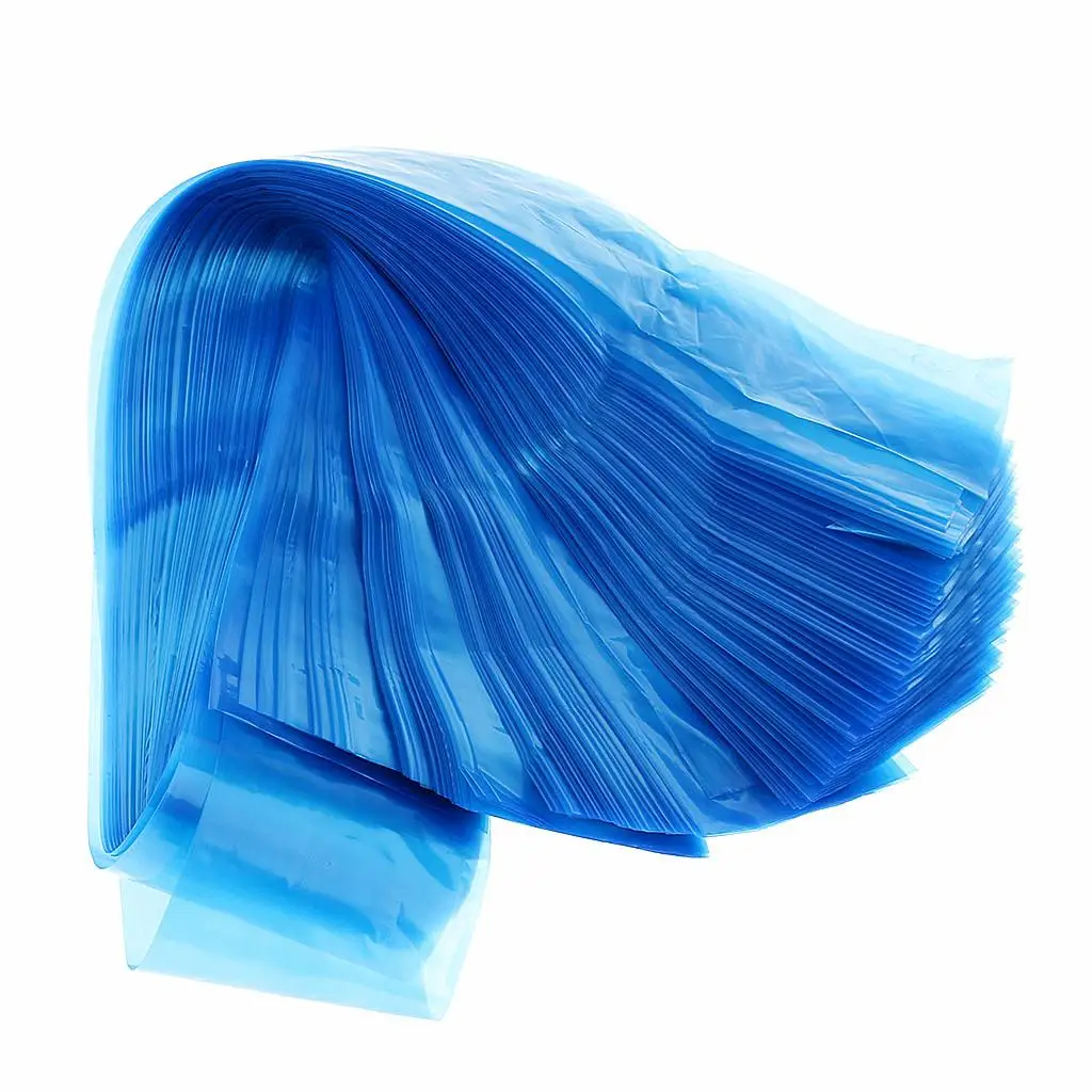 100Pcs Disposable Clip Cord Sleeves Hygiene Machine Cover Bag