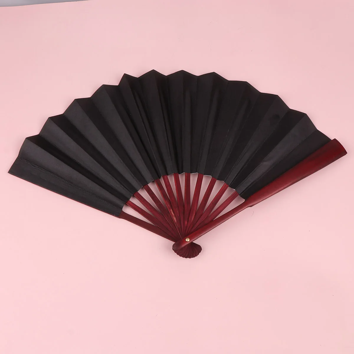 

2 Pcs Blank Cloth Folding Fan Chinese Foldable Handheld Style Fans for Women Bulk Pocket