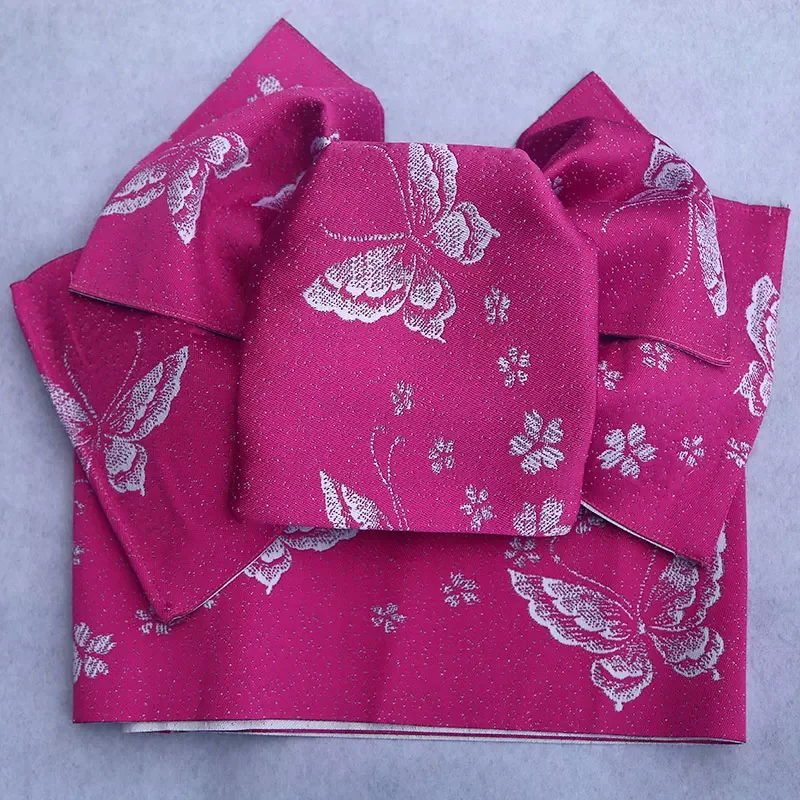 

Women's Japanese Traditional Kimono Bow Tie Fashion Print Creative Girdle Waist Belt Yukata Accessories ﻿﻿﻿﻿