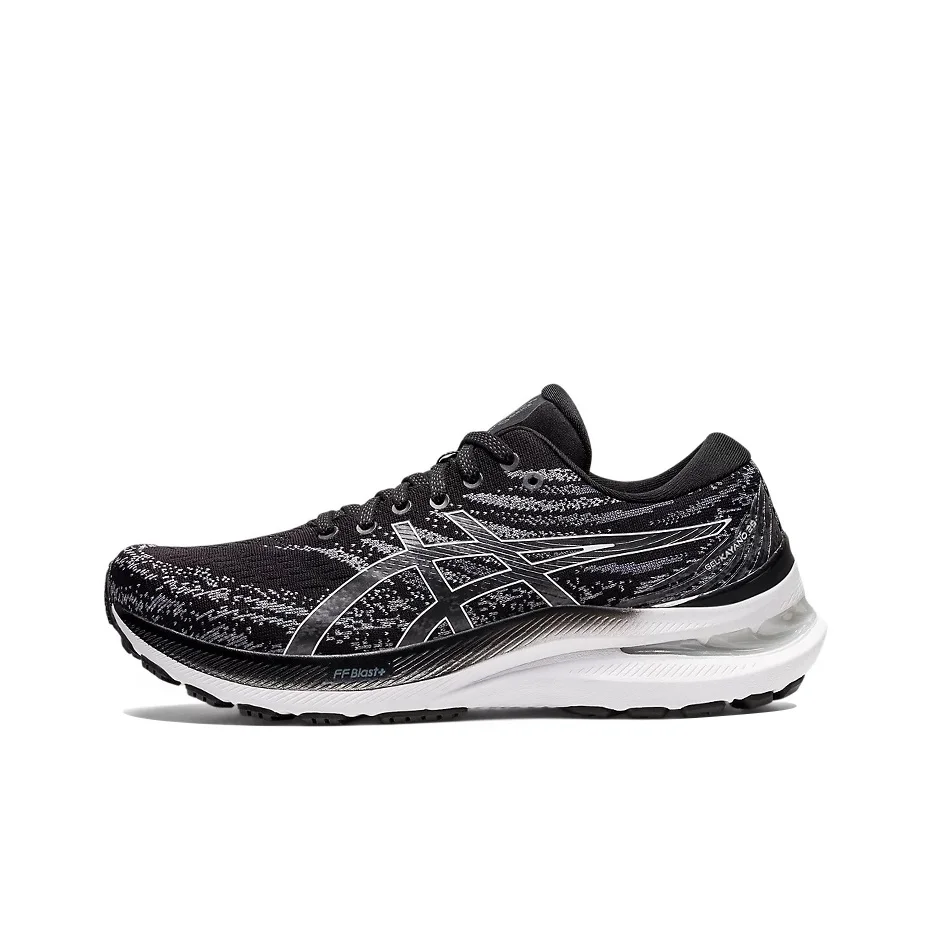 ASICS GEL KAYANO 29 Low top Marathon Running Shoes Women's Black White 1012B297-002