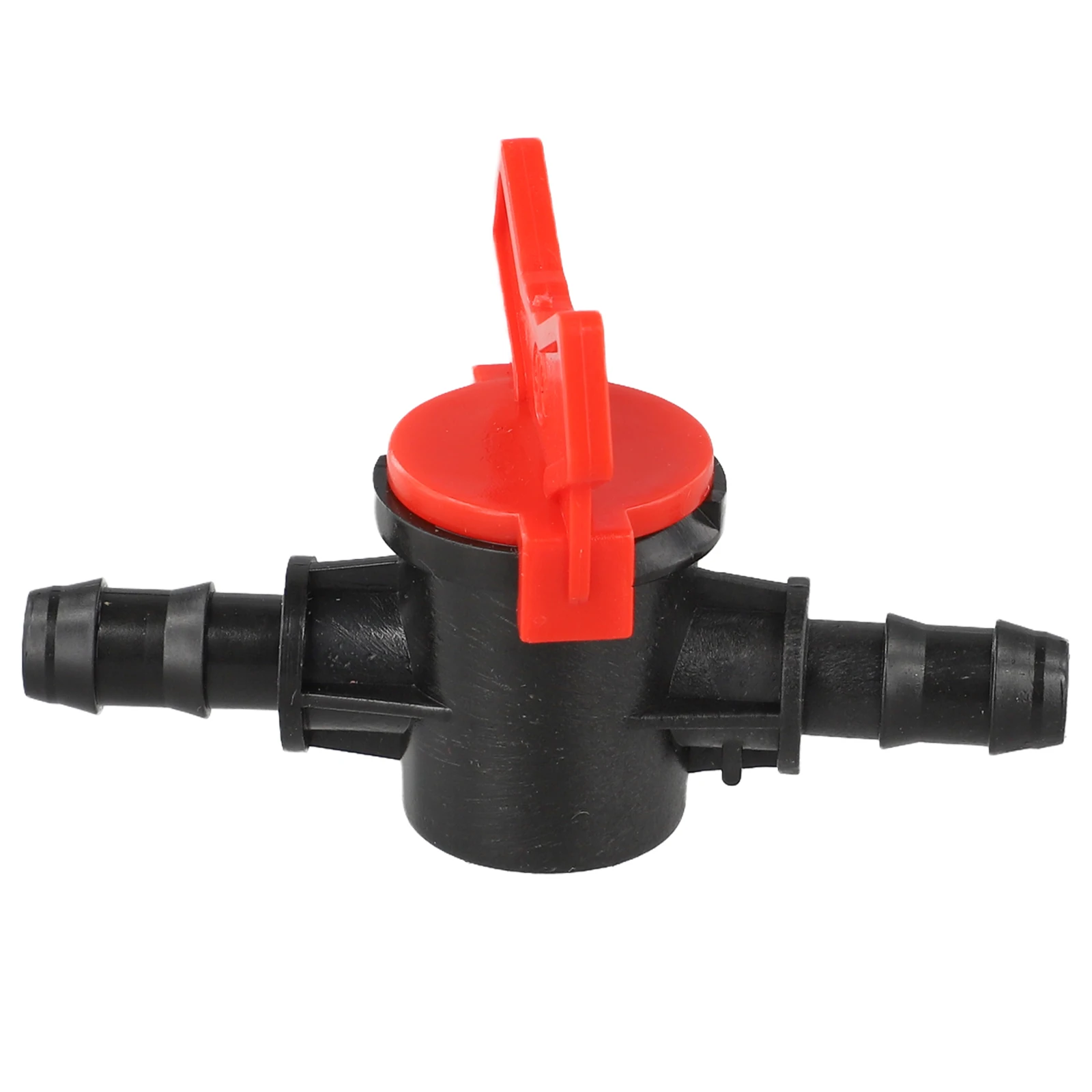 

8Pcs Garden Irrigation Valve Set for Hoses Featuring Robust Plastic Construction and Effective Sealing for 8mm Hoses