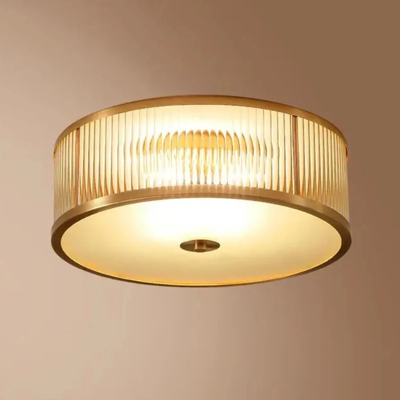 

2026 for American Copper Minimalist Warm Romantic Ceiling Light Round Modern Living Room Bedroom Restaurant Study Balcony