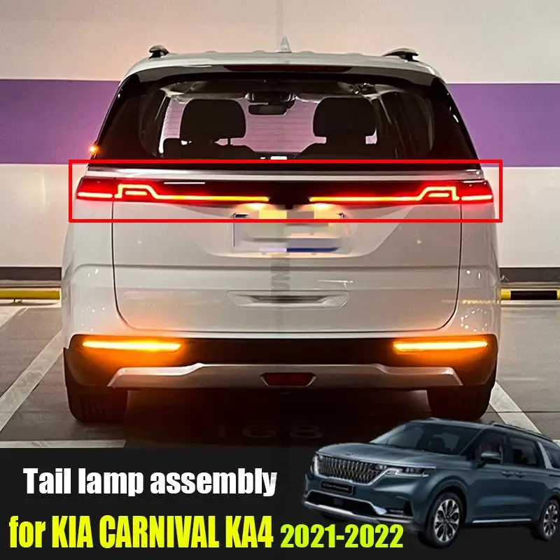 For Kia Carnival Sedona KA4 2021 2022 2023+car tail lamp assembly upgrading and refitting original car replacement car parts