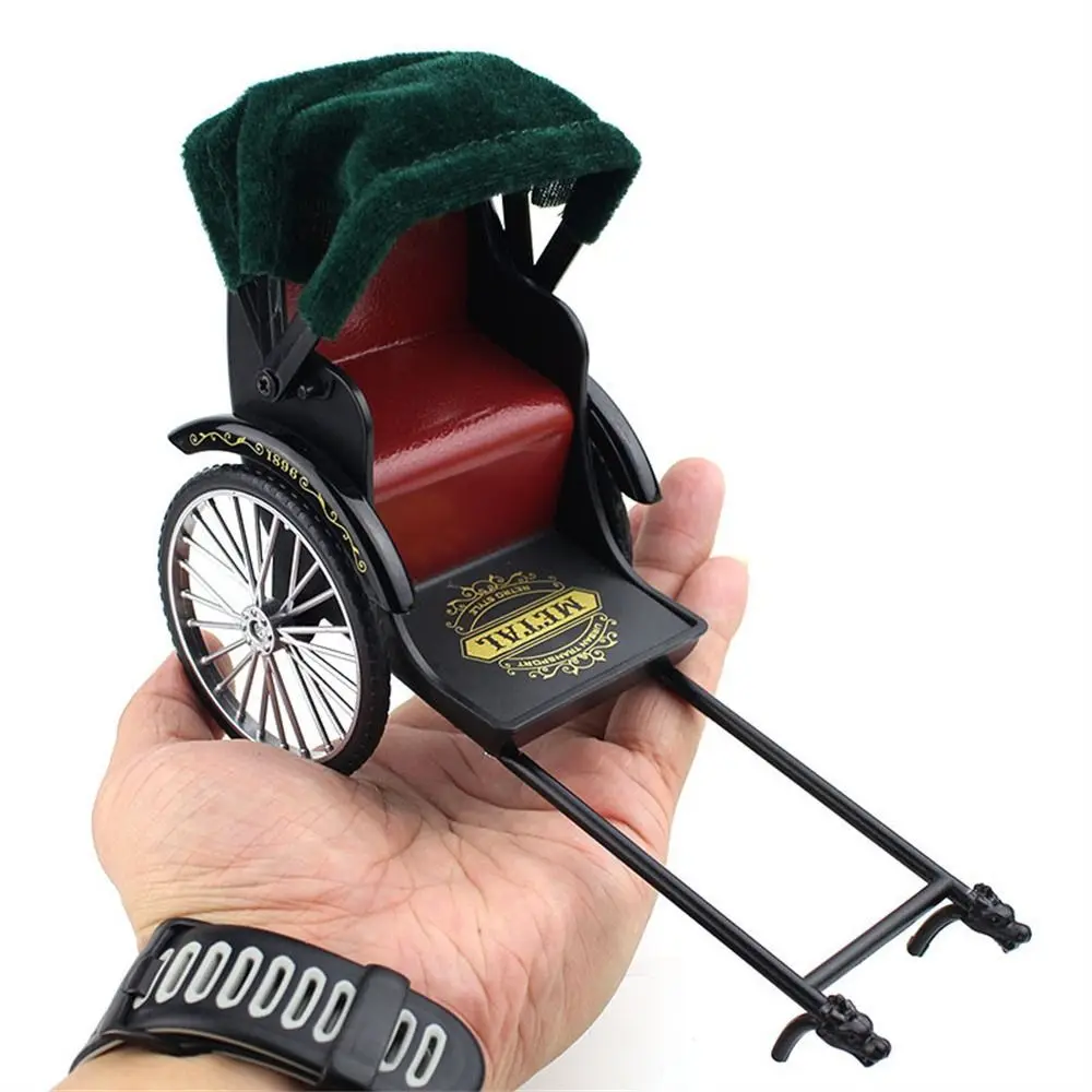 

Vintage Classic Tricycle Model Metal Diecast Three Wheeled Simulation Tricycle Alloy Model Handicraft Bike Miniature Model
