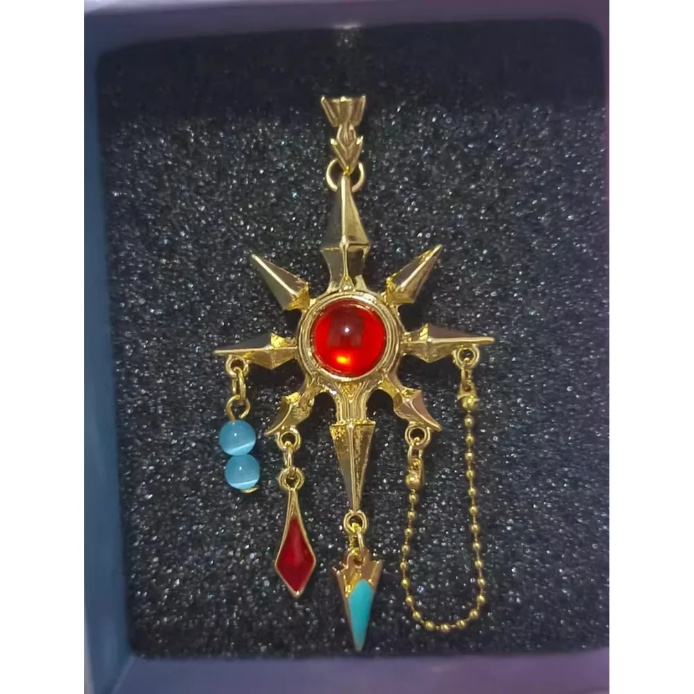 

Final Sy XIV FF14 Azeyma Cos Earrings Cosplay Clip Ear Pin Anime Comic Con Show Prop Jewelry Accessories